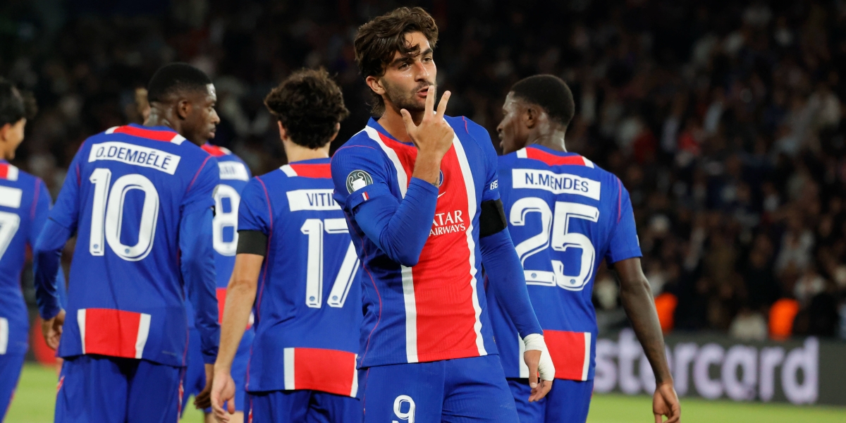 Ferran Torres becomes the first PSG player to score a Champions League debut hat-trick