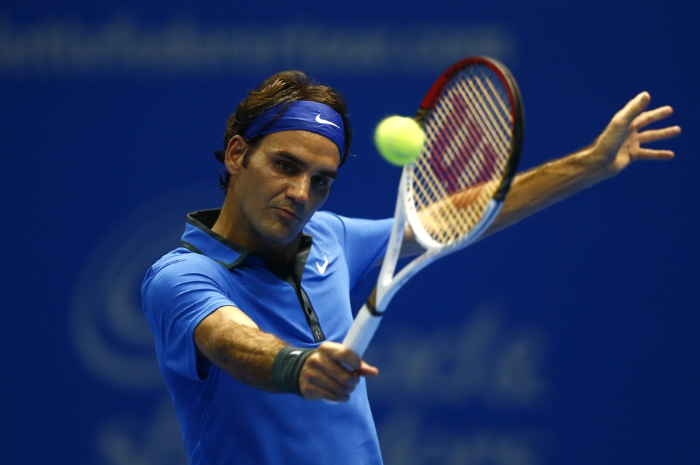 The O2 puts Federer’s name on the wall as he returns for Laver Cup at 45