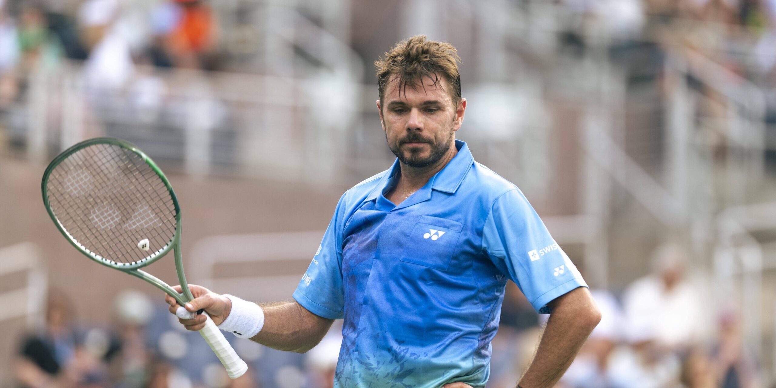 Wawrinka bids emotional US Open farewell after final Grand Slam match