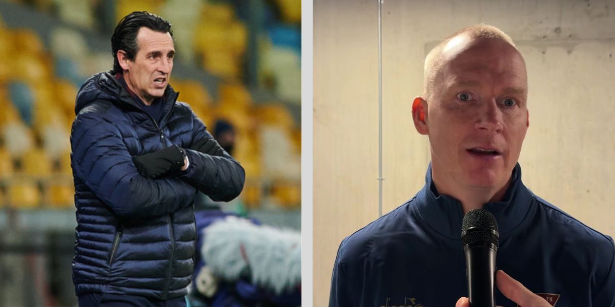 À un mètre d’Emery : l’entraîneur de Viking trouve les bancs de Villa Park bien serrés