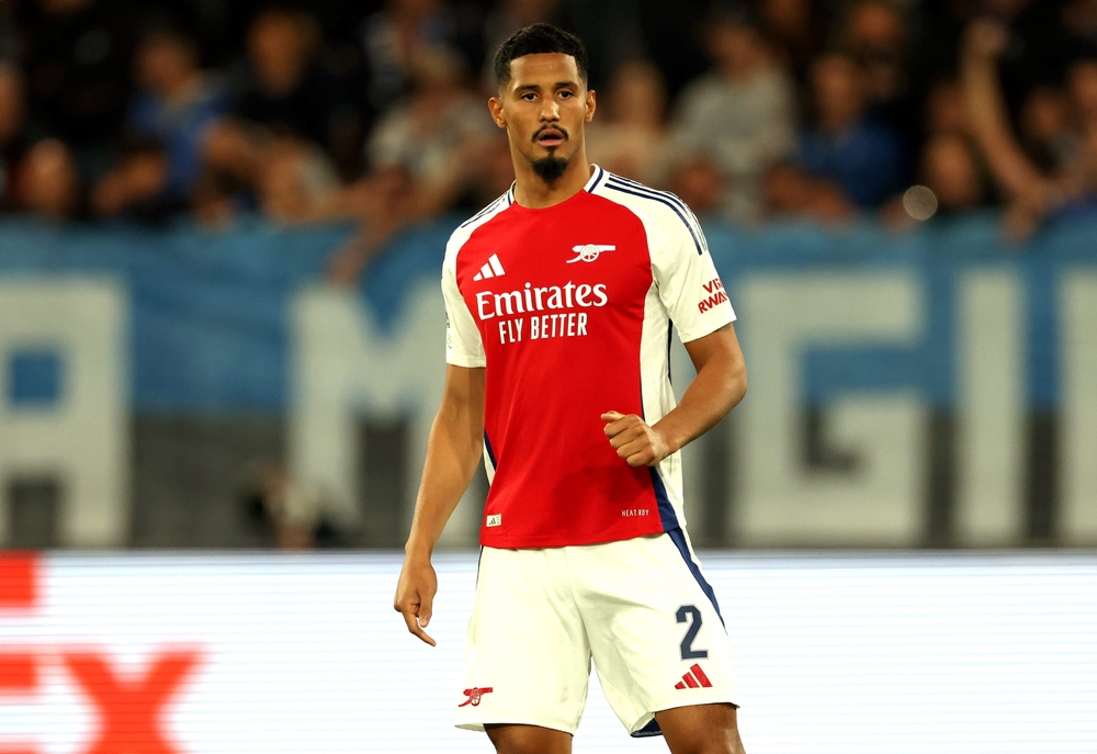 Saliba is back for Arsenal