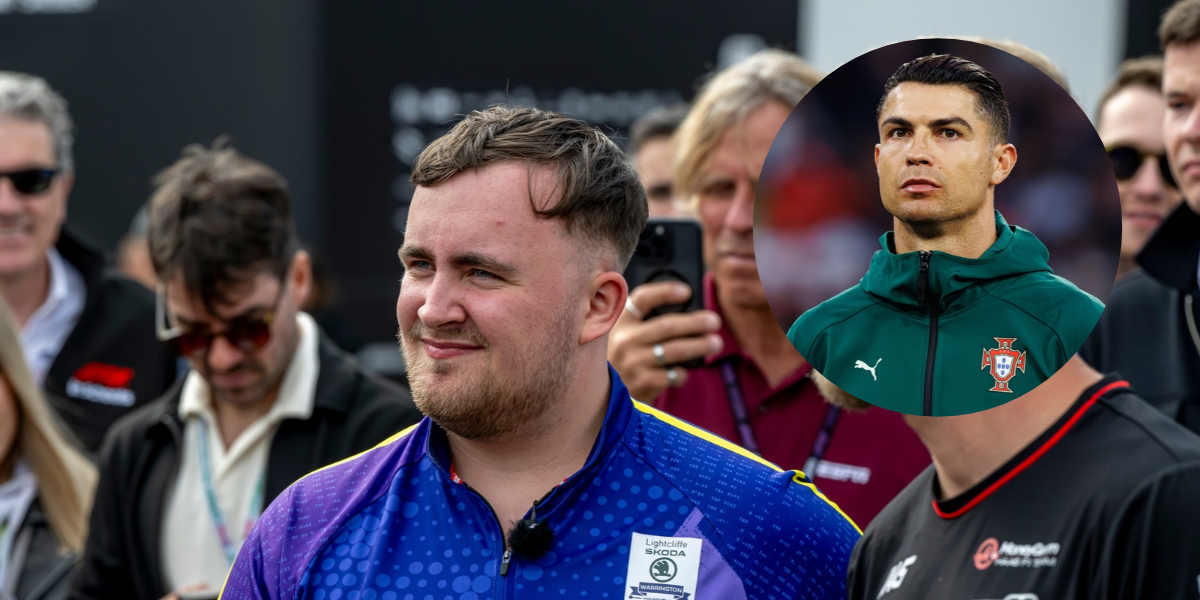 Two world titles later, Luke Littler still dreams of one Cristiano Ronaldo moment