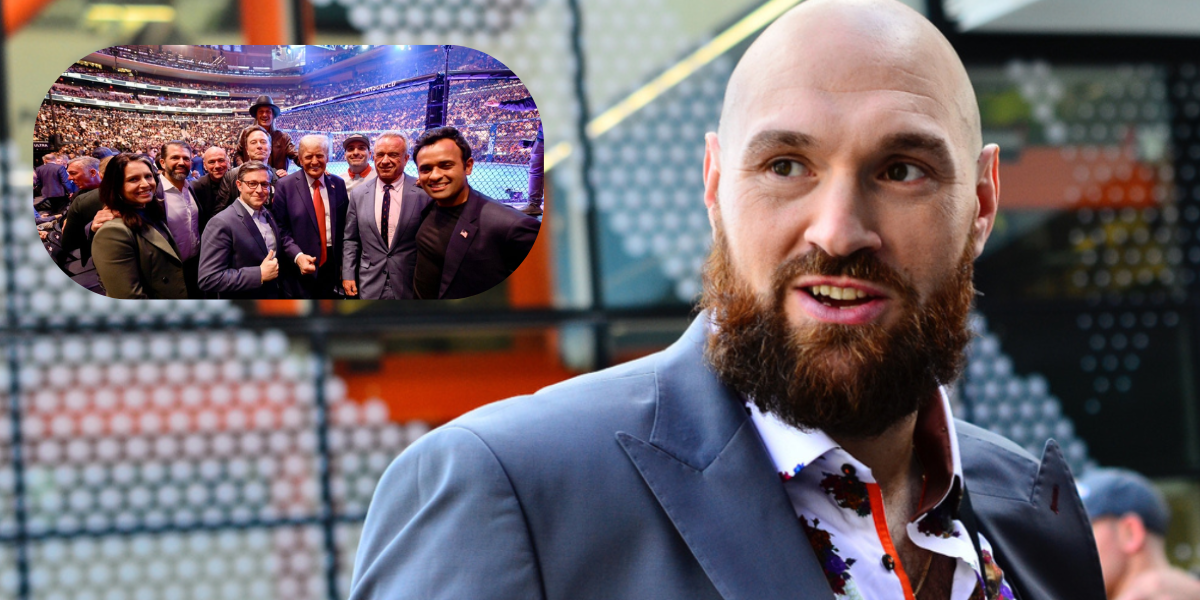 Fury wants Trump by his side for the ring walk