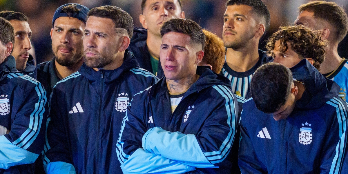 Enzo Fernández in Tränen nach Messi-Abschied