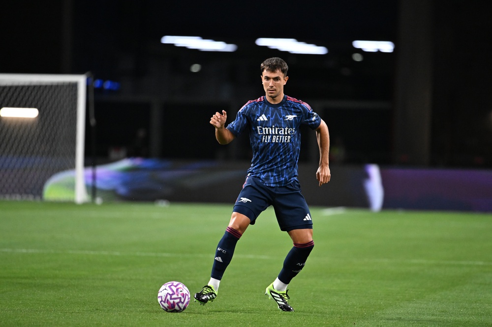 Arsenal’s £65m midfielder suffers injury blow after just 10 minutes on pitch